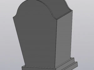 墓碑花槽 3D 打印模型