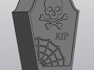 墓碑花槽 3D 打印模型