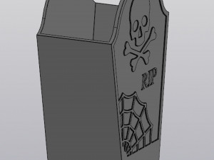Tombstone Planter 3D Baskı Modeli