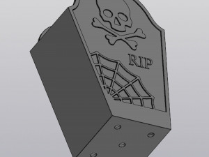 Tombstone Planter 3D Baskı Modeli