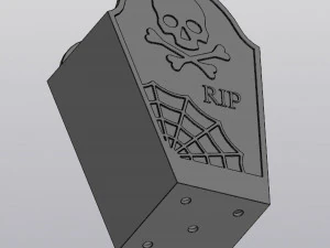 墓碑花槽 3D 打印模型