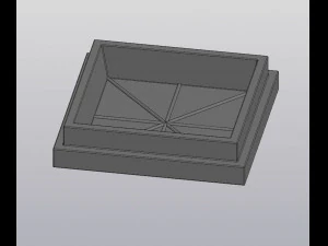 墓碑花槽 3D 打印模型