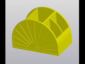 Sun Pen holder 3Dプリントモデル