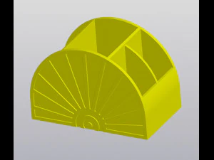 Uchwyt na długopis Sun Model do druku 3D