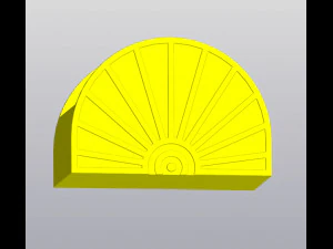 Sonnenstifthalter 3D Druckmodell