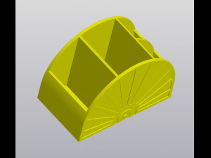 Sun Pen holder Modello di stampa 3D