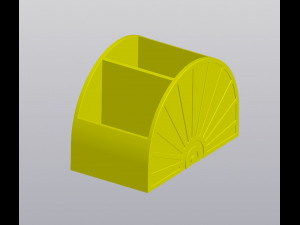 Sun Pen holder Modello di stampa 3D