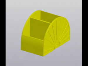 Sonnenstifthalter 3D Druckmodell