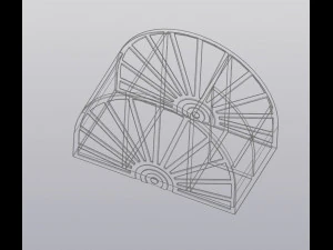 Sonnenstifthalter 3D Druckmodell