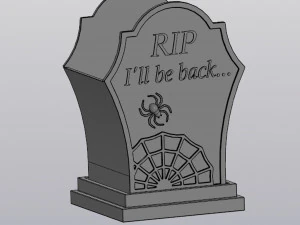 Piantatrice di lapidi versione 2 Modello di stampa 3D