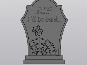 Tombstone Planter versie 2 3D printmodel