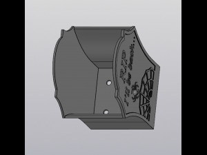 Tombstone Planter version 2 3D-Druckmodell