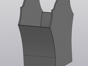 Tombstone Planter version 2 3D-Druckmodell