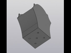 Tombstone Planter version 2 3D-Druckmodell