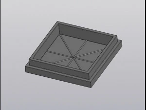 Tombstone Planter versie 2 3D printmodel