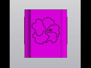 Hibiscus Planter 3D Print Model