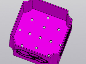 Hibiscus Planter Modelo de impresión 3D