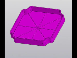 Hibiscus Planter 3D Print Model