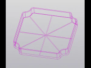 Hibiscus Planter 3D Print Model