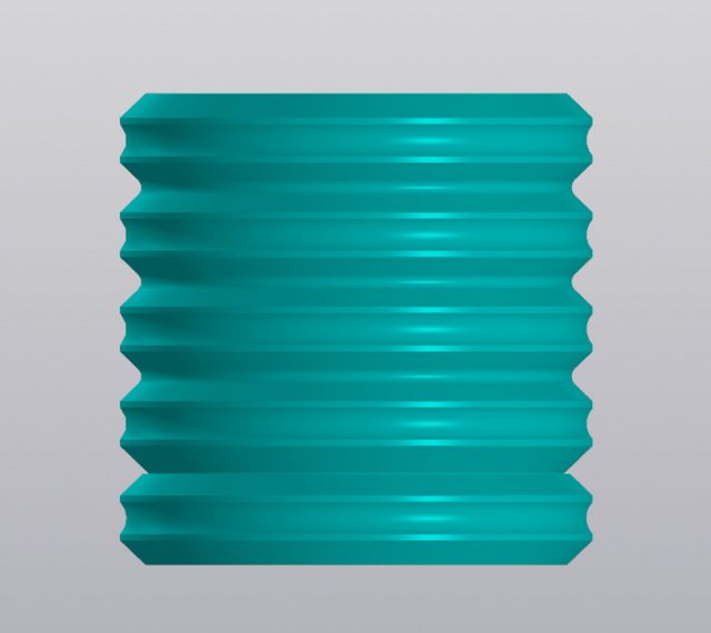 Planter Wave Modello di stampa 3D .c4d .max .obj .3ds .fbx .stl .blend 
