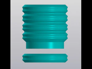 Planter Wave 3D Print Model