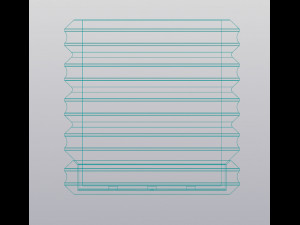 Planter Wave Modello di stampa 3D