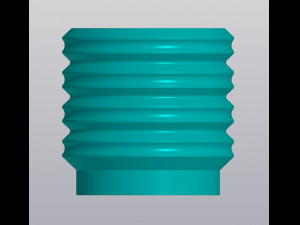 Planter Wave Modello di stampa 3D