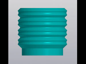 Planter Wave 3D Print Model