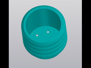 Planter Wave Modello di stampa 3D