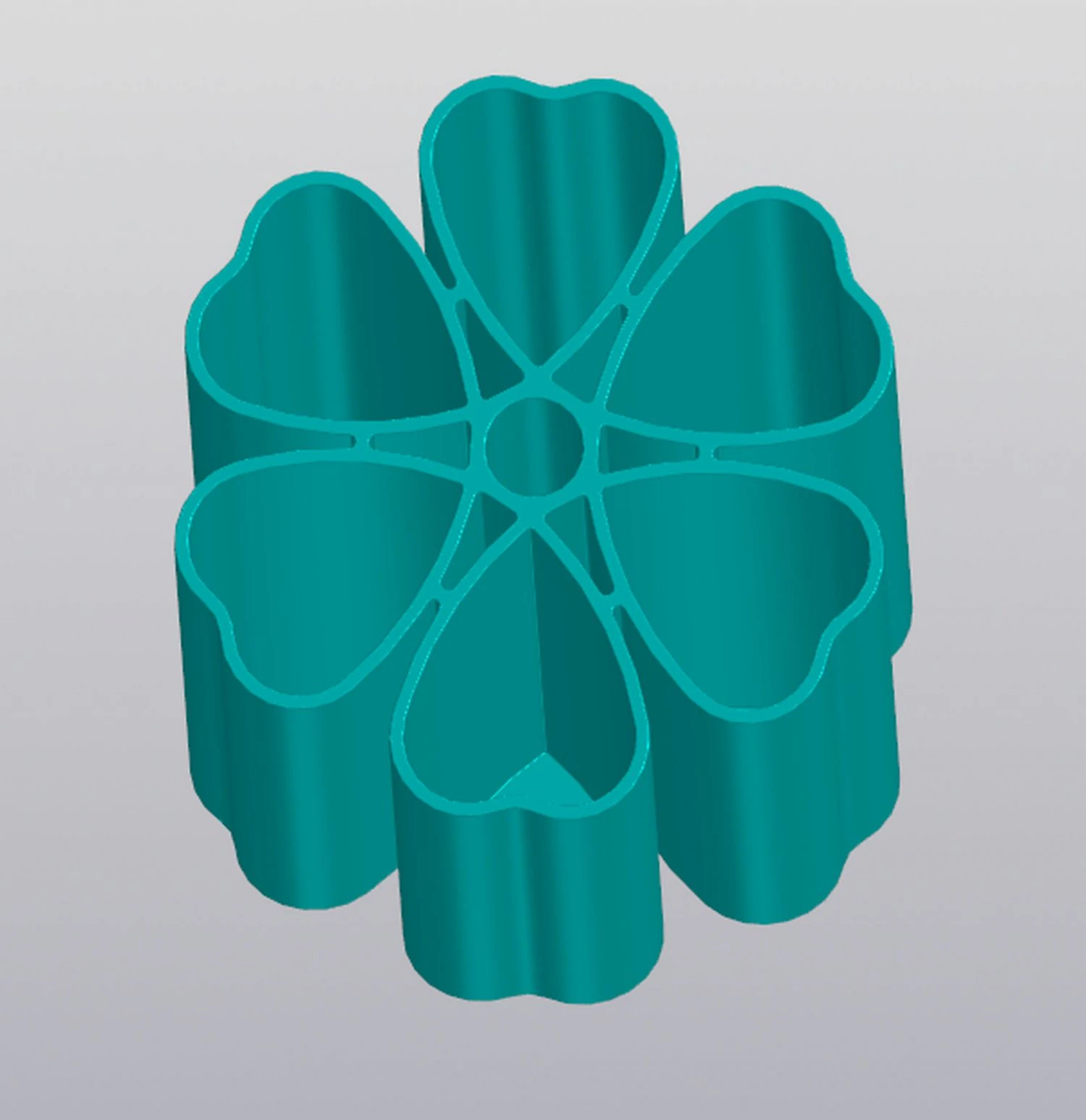 Flower Pen holder Organizer 3D Print Model .c4d .max .obj .3ds .fbx .stl .blend