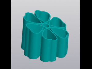 Flower Pen holder Organizer 3D-printmodel