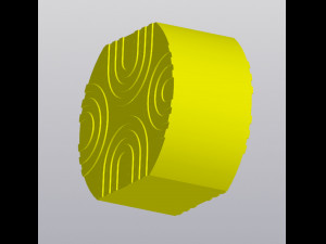 Rainbow Vase Organizer Model Cetak 3D