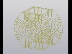 Rainbow Vase Organizer 3D Print Model