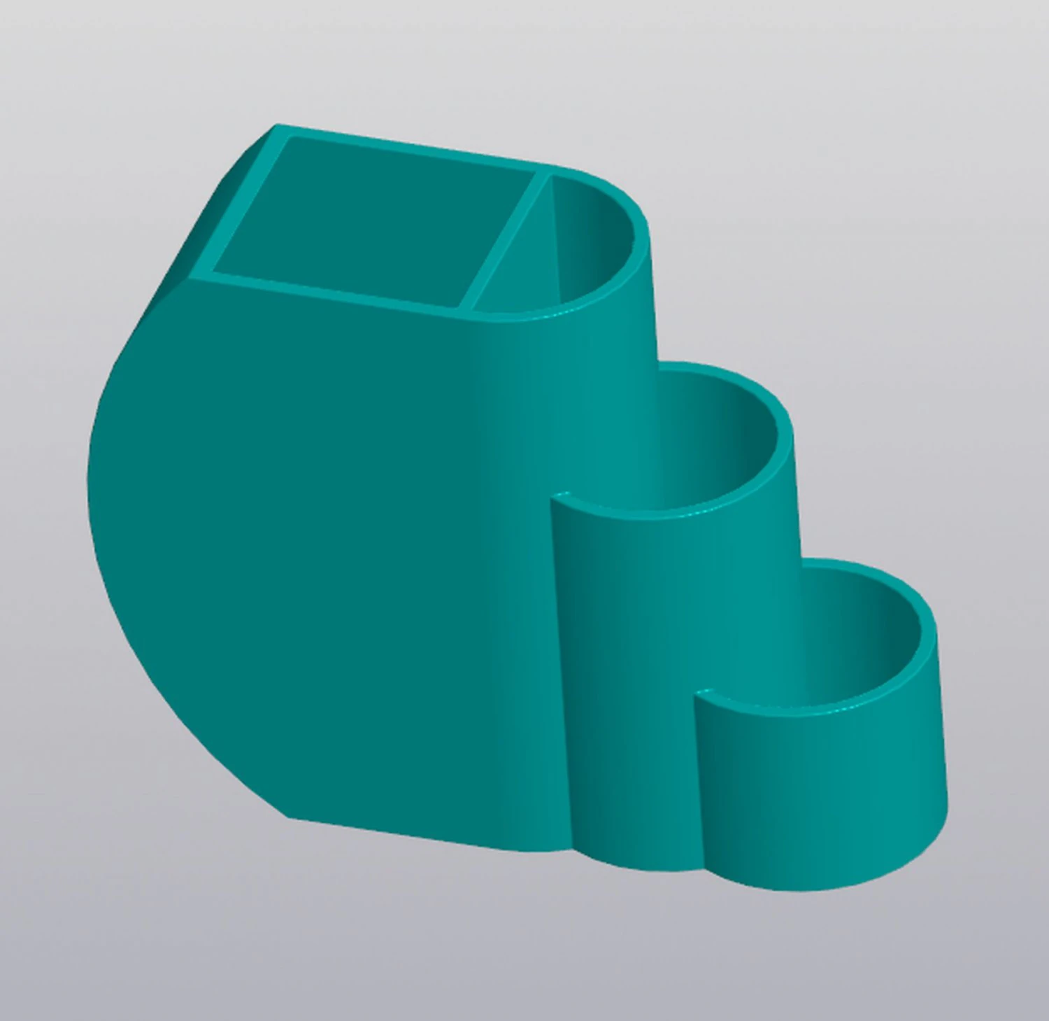 Geometric bodies Organizer 3D Print Model .c4d .max .obj .3ds .fbx .stl .blend 