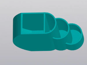 Geometric bodies Organizer 3D Print Model