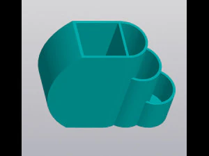 Geometric bodies Organizer 3D Print Model