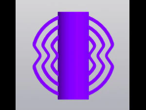 Vase &agrave; motifs v2 Modèles 3D en vedette