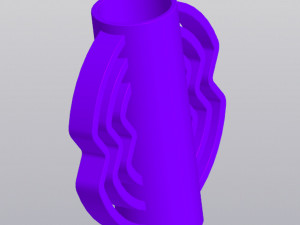Patterned vase v2 Model do druku 3D