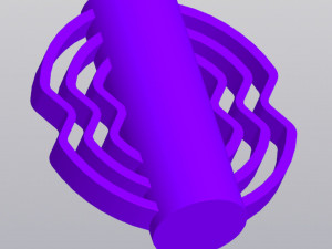 Patterned vase v2 Model do druku 3D