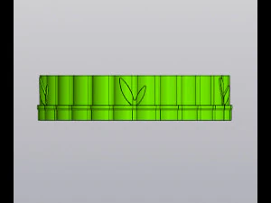 Set Planter and Vase Penholder Panda 3D Print Model