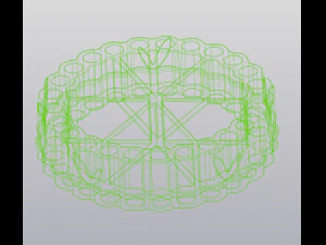 Set Planter and Vase Penholder Panda 3D Print Model