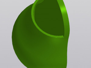 牛油果花瓶笔架 3D 打印模型