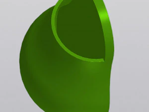 Avocado Vase Pen holder 3D Print Model