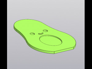 牛油果花瓶笔架 3D 打印模型