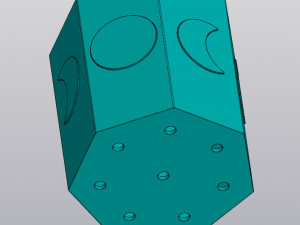Moon phases planter 3D 打印模型