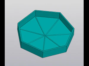 Moon phases planter 3D Print Model