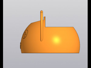 Small holder Pen holder Vase Planter Cat 3D Baskı Modeli