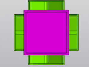 Organizer with pockets 3Dプリントモデル