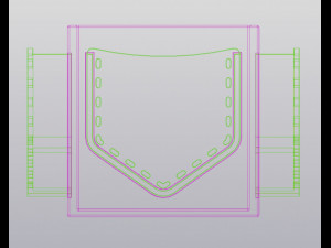 Organizer with pockets 3Dプリントモデル
