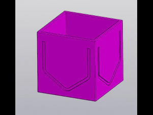 Organizer with pockets 3D Print Model